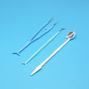 3 in 1 Disposable Medical Surgical Dental Oral Instruments Cavity Inspection Kit with Competitive Price and CE Certificated