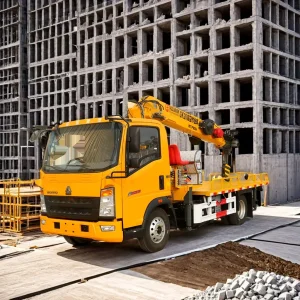 35m Truck Mounted Aerial Work Platform Vehicle with Bucket Lifting Factory Direct Sale