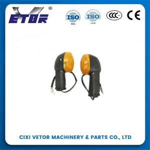 High-Quality QS125-3 Motorcycle Turn Lights High Visibility Orange Lens for Traffic Safety Suppliers, Exporters