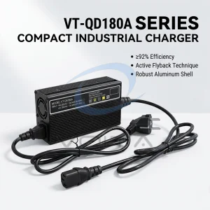 36V 48V 180W Onboard Slow Charger Non-Waterproof, For Golf Cart Indoor Compartment Use Bulk Supply For Refurbished Golf Buggy