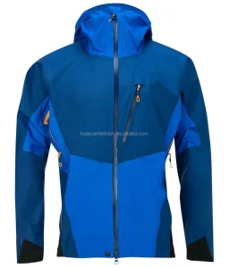 Identity Custom Clothing Manufacturer Factory Men's Outdoor Waterproof Breathable Hooded Windbreaker