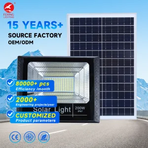 Source Factory Solar LED flood light