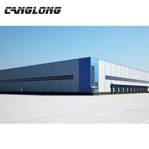 Steel Structure of Prefabricated House/Apartment/Office Building Made in China Prefab Building Warehouse
