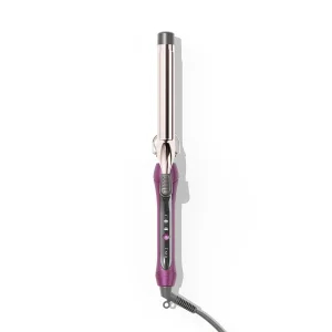 FMK Professional Digital Display Hair Curling Iron Privated Label Nano Titanium 19MM/25MM/32MM Curling Wand Clip Electric Power