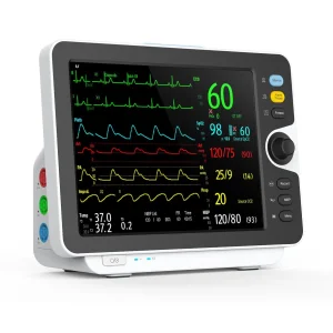 Portable Hospital Multi Parameter Patient Monitor Multi-Parameter ECG Monitor