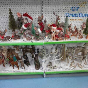 High Quality Home Decoration Craft Deer Statue Resin Sika Deer Christmas Elk Decoration