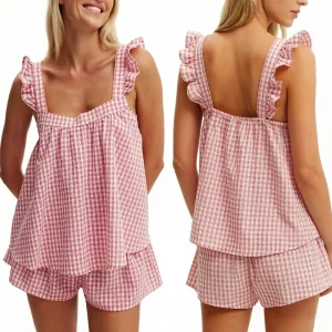 Custom Logo Pajama Set