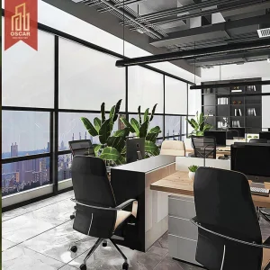 Aluminum Alloy Roll Window Shutters Electric Hurricane Roller Louver System Automatic Industrial Exterior Use Roller Blinds
