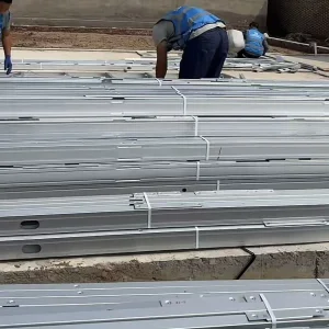Industrial Steel Workshop Multi-Story High Capacity Welded Outdoor Building