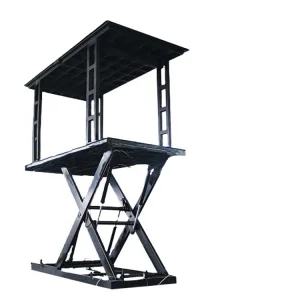 Portable Underground Garage Hidden Car Parking Lift with Double Floors