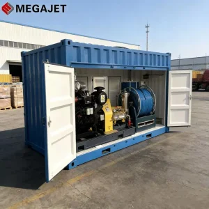 UHP High Pressure Water Jet Machine for Facilities Maintenance Cleaning