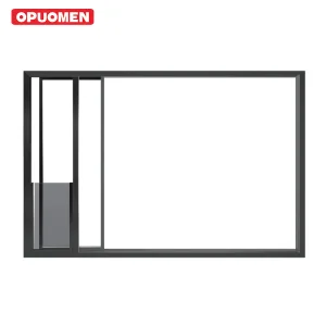 Sliding Picture Fixed Aluminium Sliding Window Horizontal Aluminum Window