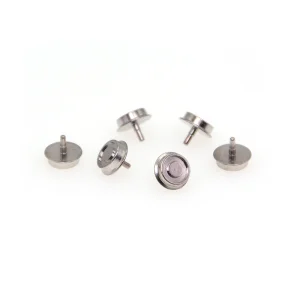 High Quality Custom Stainless Steel Watch Crowns Durability Magnetic Pot Magnet for Wrist Watch Gear Waterproof Screw Crown