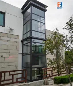 Explosion-Proof Hydraulic Drive Residential Elevator Outdoor Home Elevator