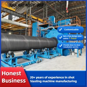 Automatic Steel Structure Blasting Machine