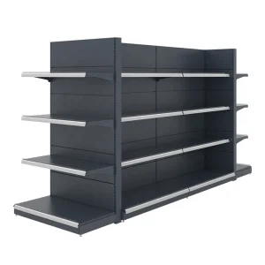 Light Duty Double-Sided Metal Shelves