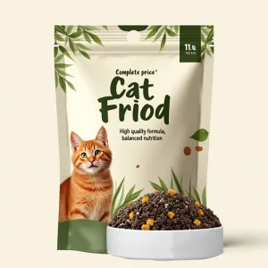 Low Price Wholesale Pet Cat Food Natural Ingredients Without Additives Specially Added Deep Sea Fish Oil Nutrient Richer Absorption Effect Good