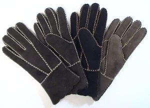 Luxury Soft Touch Knit Mittens with Real Fox Hair