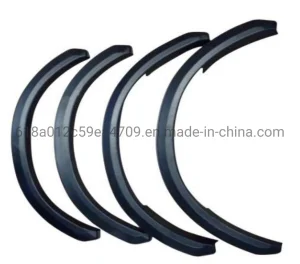 Black Decoration Wheel Cover Fender Flares for Hiace 200 Commuter Van Accessories Quantum Parts Haice Tunning Kits