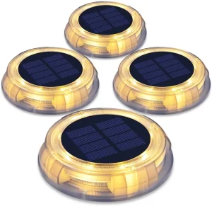 Solar LED Garden Lights UFO Design