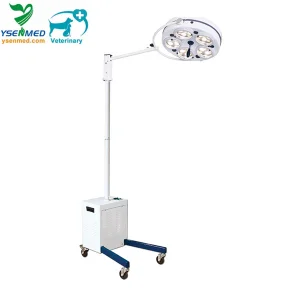 Ysot05LED-I Veterinary Mobile 5-Reflector LED Surgical Shadowless Operating Light