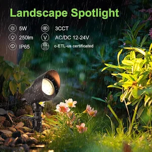 24v Aluminum Outdoor Waterproof Led Garden Lawn