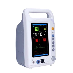 China Suppliers CE Approved ECG ICU Heart Rate Patient Monitor with Capnography for Medical Equipment