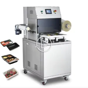 DQ320L-E Semi-Automatic Electric Heat Sealing Modified Atmosphere Packing Machine