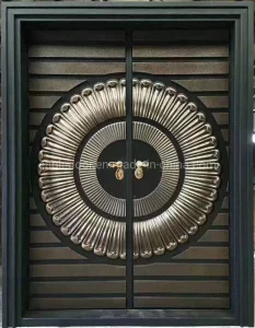 American Cast Aluminum Explosion-Proof Hot Security Steel Door