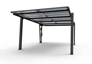 Galvanized Steel Solar Canopy