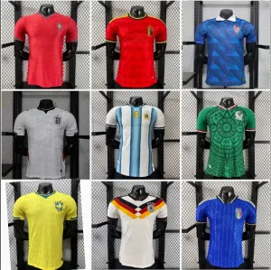2026 Camisa da Seleção Nacional Portugal Camisa Espanha Camisa de Futebol Inglaterra Uniforme de Futebol