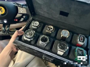 Best Louis Vuitton Style Multi-Slot Hard Case Watch Box, Luxury Monogram/Damier Hard Case Watch Storage Watch Manufacturer, Exporter