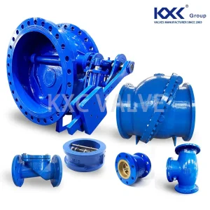Pn16 Duction Cast Iron Body Flang Silence Double Plate Swing Lift Ball Type Non Return Valve Check Valve