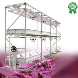 Aeroponic Vertical Farming Shelf System - Smart Home Greenhouse Solution
