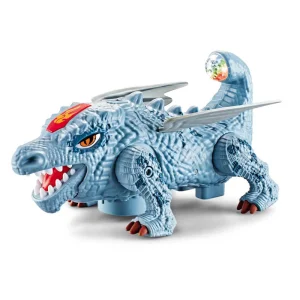 Toy Stunt, Flying Dragon Lighting Music Automatic Switching Crawling Electric Dinosaur Model Universal Car