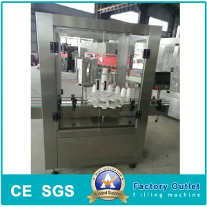 Automatic Stainless Steel Piston Press Ropp Capping Machine for Cleaning Detergent