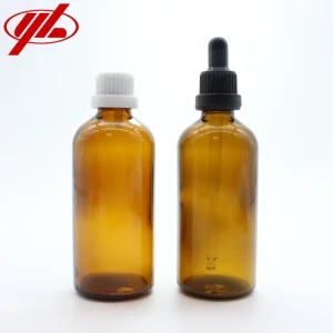 100ml Amber Essential Oil Dropper