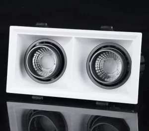 High Quality Guaranteed IP44 CRI80/90/96 Flicker Free Beam Angle Adjustable 7W Square LED Downlight