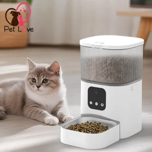 Automatic 3L Pet Feeder with Camera
