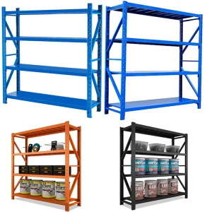 Shelf Racks Storage Warehouse Shelves Household Multi-layer Heavy Basement Cargo Warehouse Storage Rack Iron Shelf