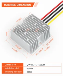 DC DC Converter 12V to 56V