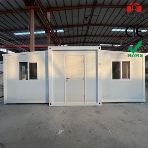 Casa Prefabricada Expandável 40FT Casas Contêiner de Alta Qualidade Casas Contêiner Modulares Prontas Casa Dobrável Prefabricada