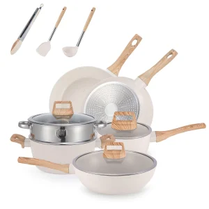 Eco-Friendly 12-Piece Nonstick Cookware Set