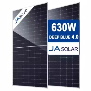 Preço Barato Ja Painéis Solares Jam66D45lb 590W 595W 600W 605W 610W 615W 620W 625W 630W Bifacial Tipo N para Fazenda Solar Comercial