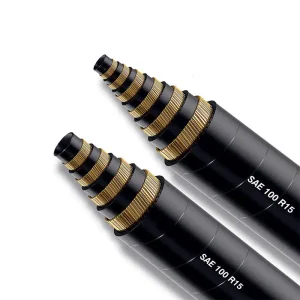 Discount                     SAE 100 R15 Hydraulic Hose , 1/4 Inch Suction Steel Wire Braided Hydraulic Hose Pipe                 Products, Company