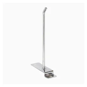 Foshan Runda Shelf Supermarket Metal Looped Lock Pegboard Electroplate Hook Panel Double Hook