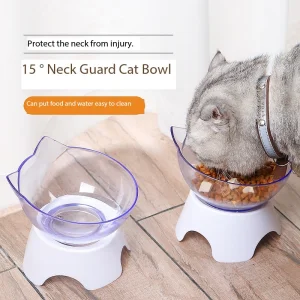 Cat Bowl Cat Food Bowls 15 Degree Tilted