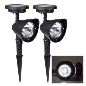 Solar Adjustable LED Landscape Spotlight, Waterproof Garden Yard Spot Light for Outdoor Pathway Decoration