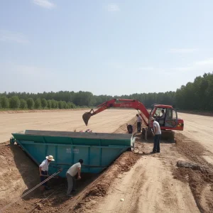 Water Drainage Ditch Forming Machine, Channel Bottom Lining Machine Concrete Slipform Machine for V Drain