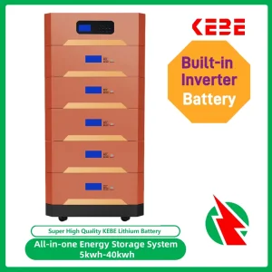 Stacked Battery Pack Inverter Integration 50kwh10kw All-in-One Ess Energy Storage Lithium Battery Solar Power System